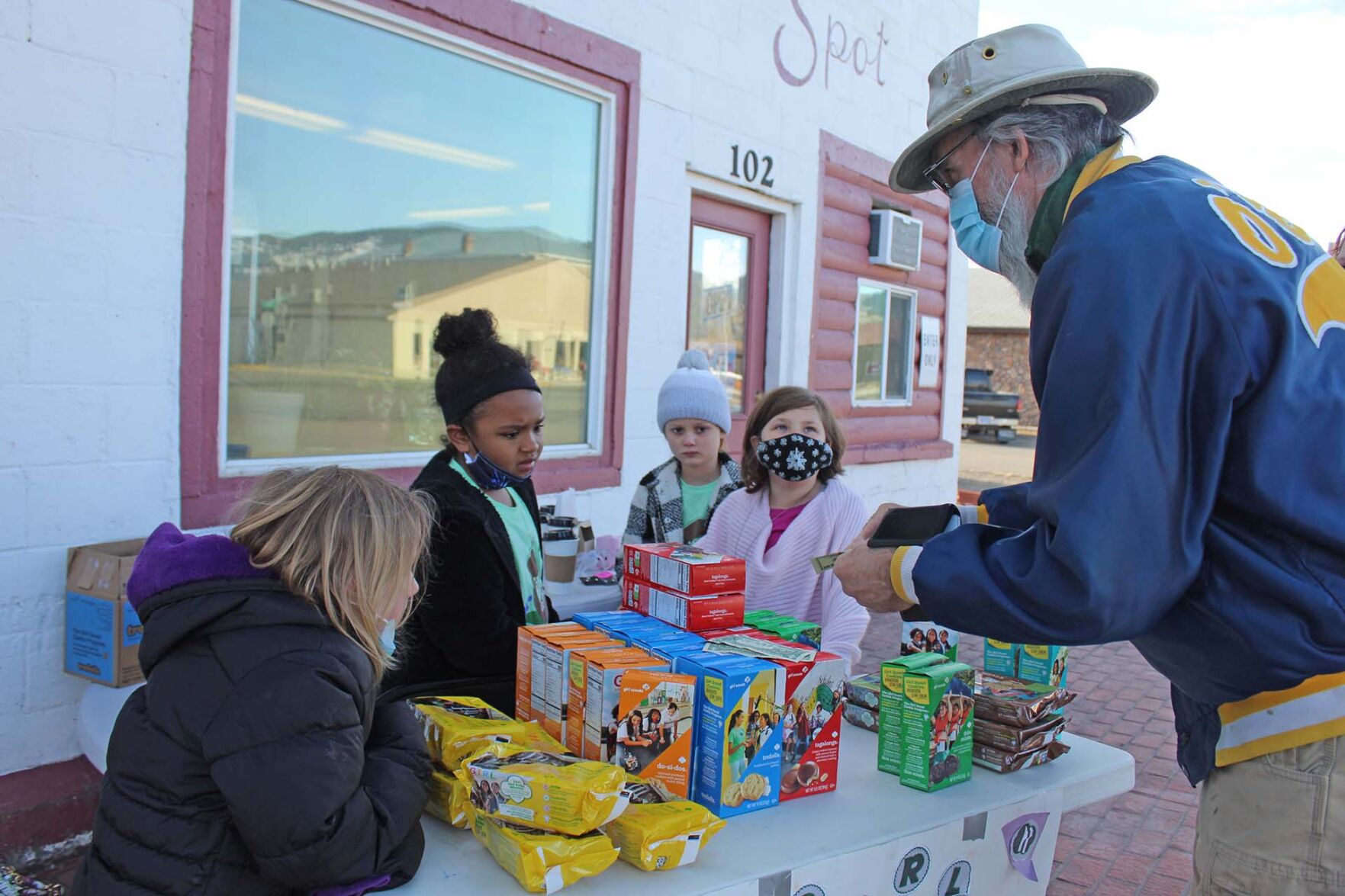 Spring means Girl Scout cookies